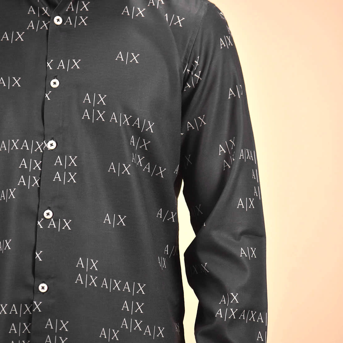Armani Exchange Black Premium Quality Shirt-4