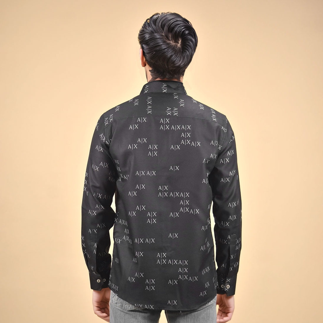 Armani Exchange Black Premium Quality Shirt-3