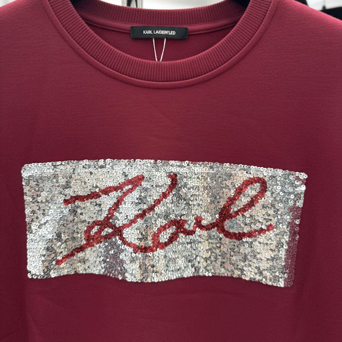 Karl Lagerfeld Wine Premium Quality Sweatshirt-3