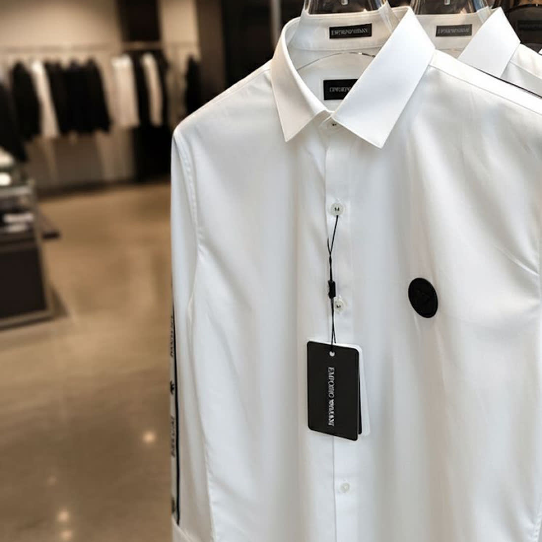 Emporio Armani White Premium Quality Shirt-3