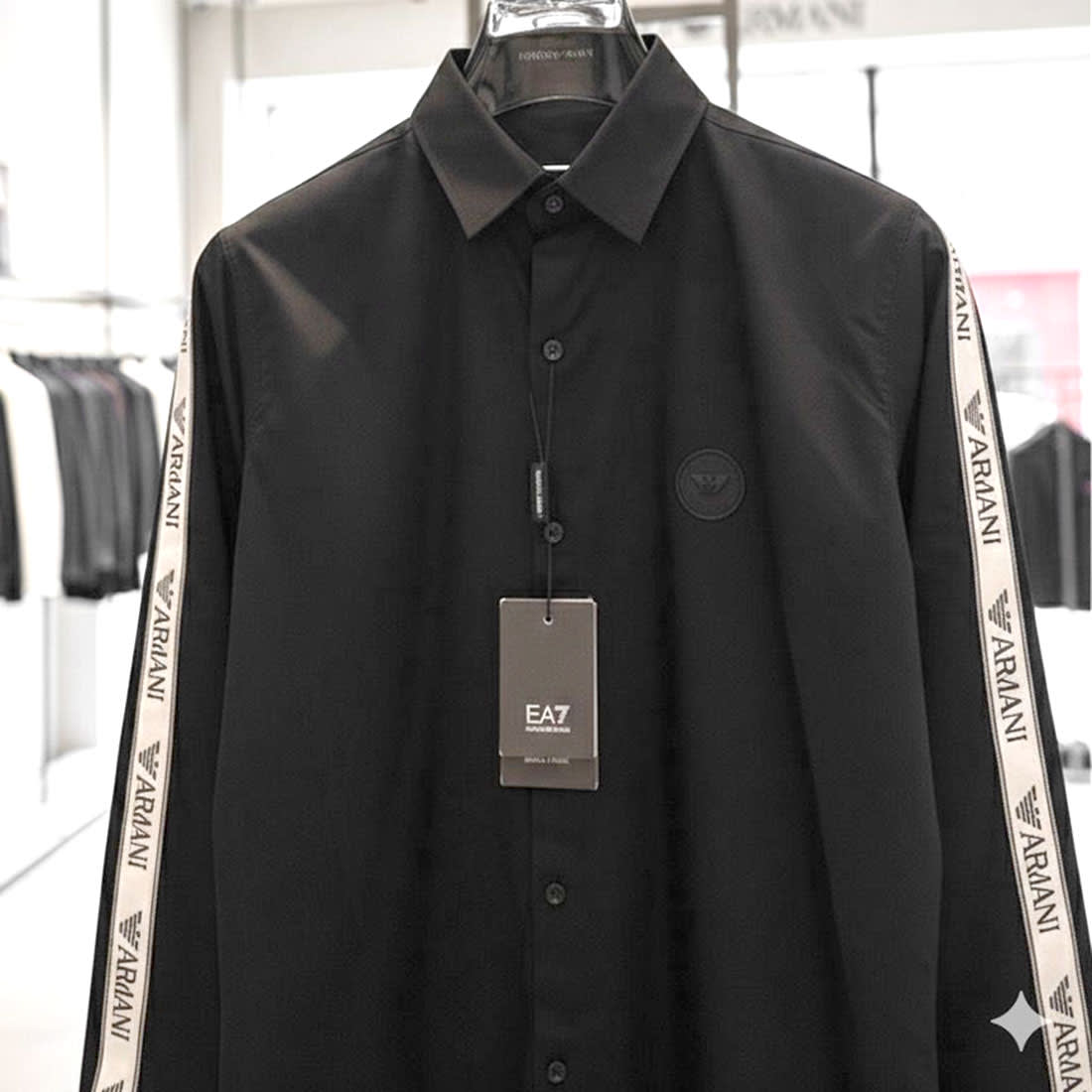 Emporio Armani Black Premium Quality Shirt-2
