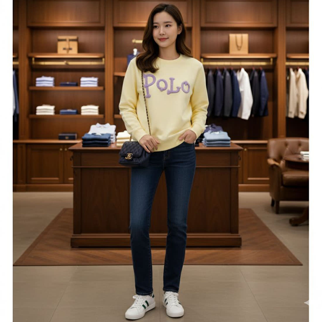 Ralph Lauren Cream Premium Quality Sweatshirt-3