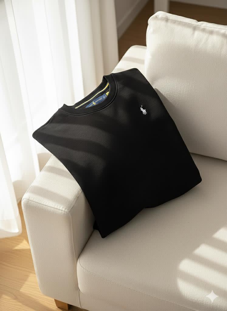 Ralph Lauren Black Premium Quality Cotton Sweatshirt-3