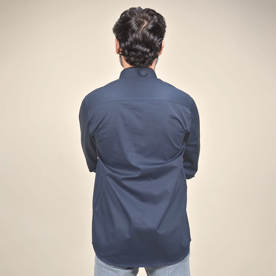 Gucci Cat Print Navy Blue Premium Shirt-3