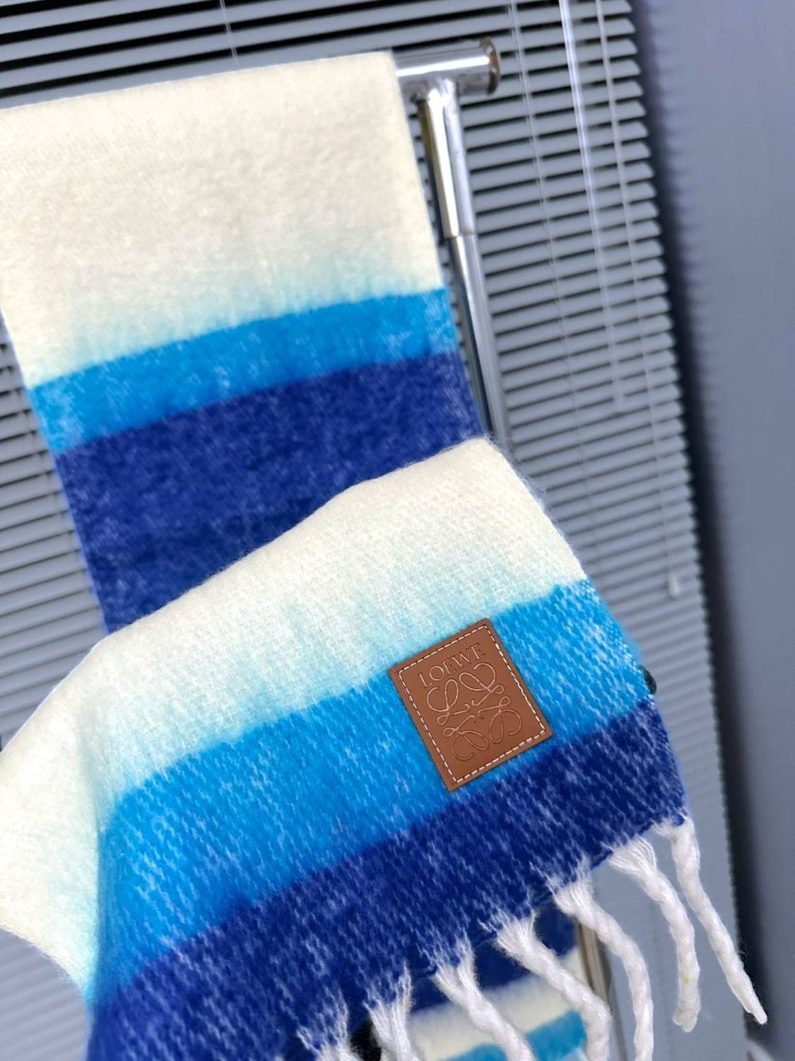 Loewe Anagram Multi Woollen Stole-3