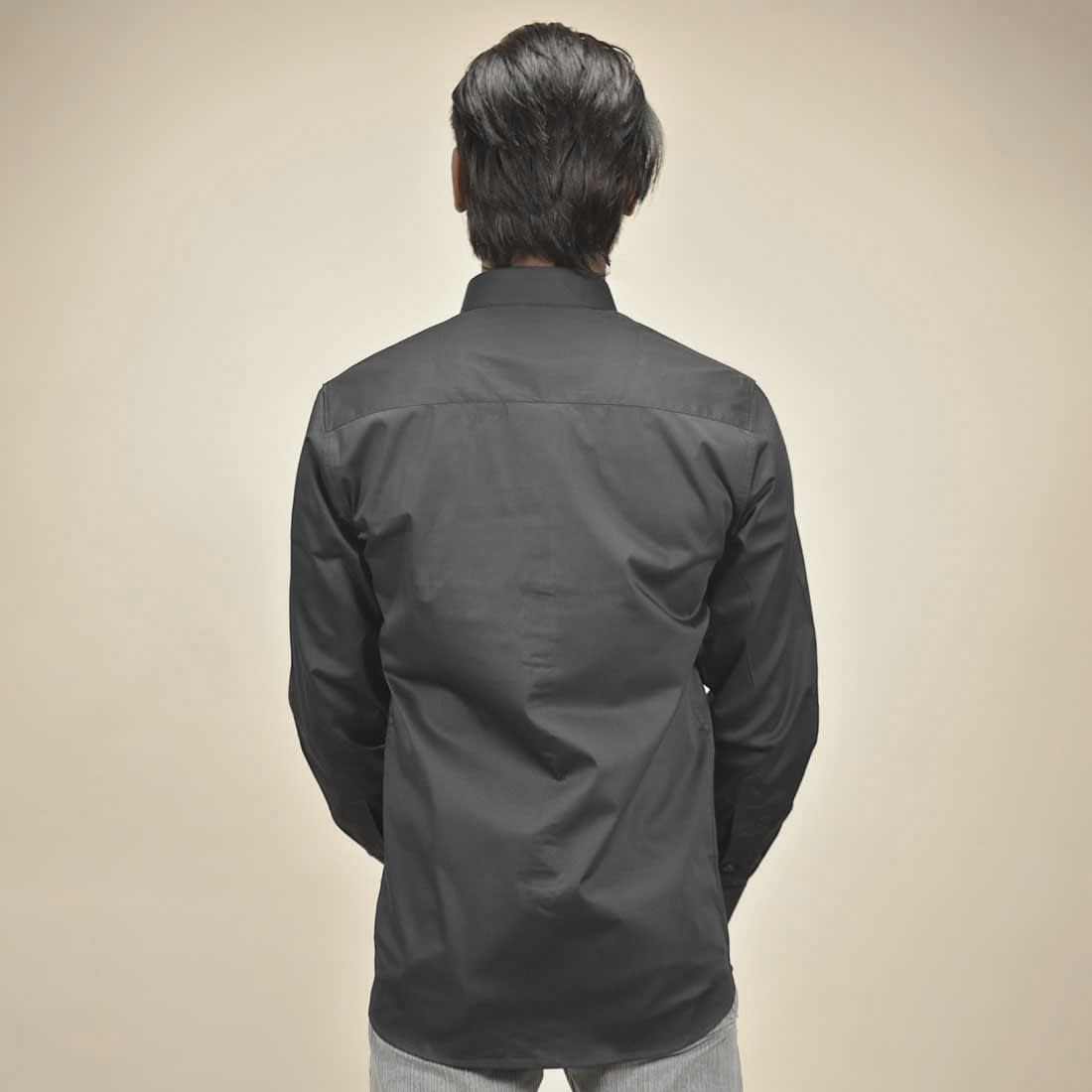 Burberry Embroidered Black Cotton Premium Shirt-3