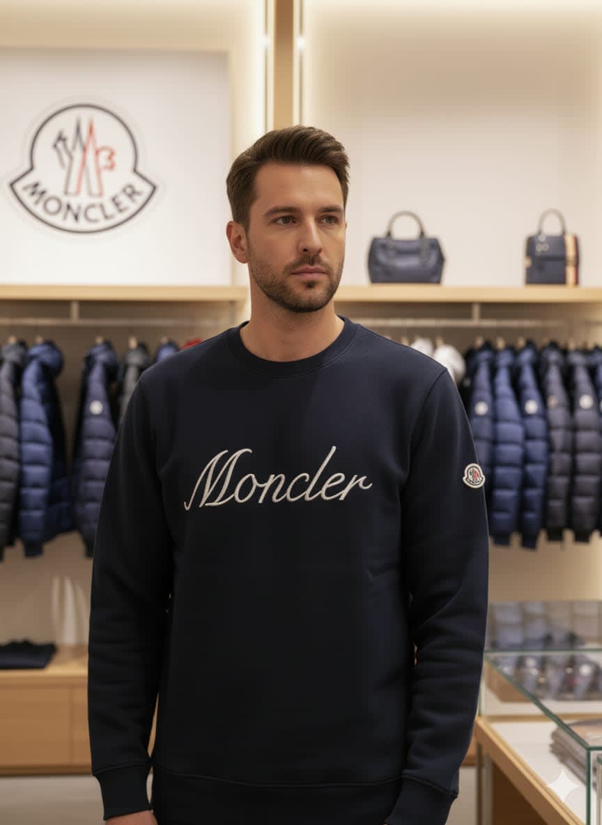 Moncler Black Premium Quality Sweatshirt-0