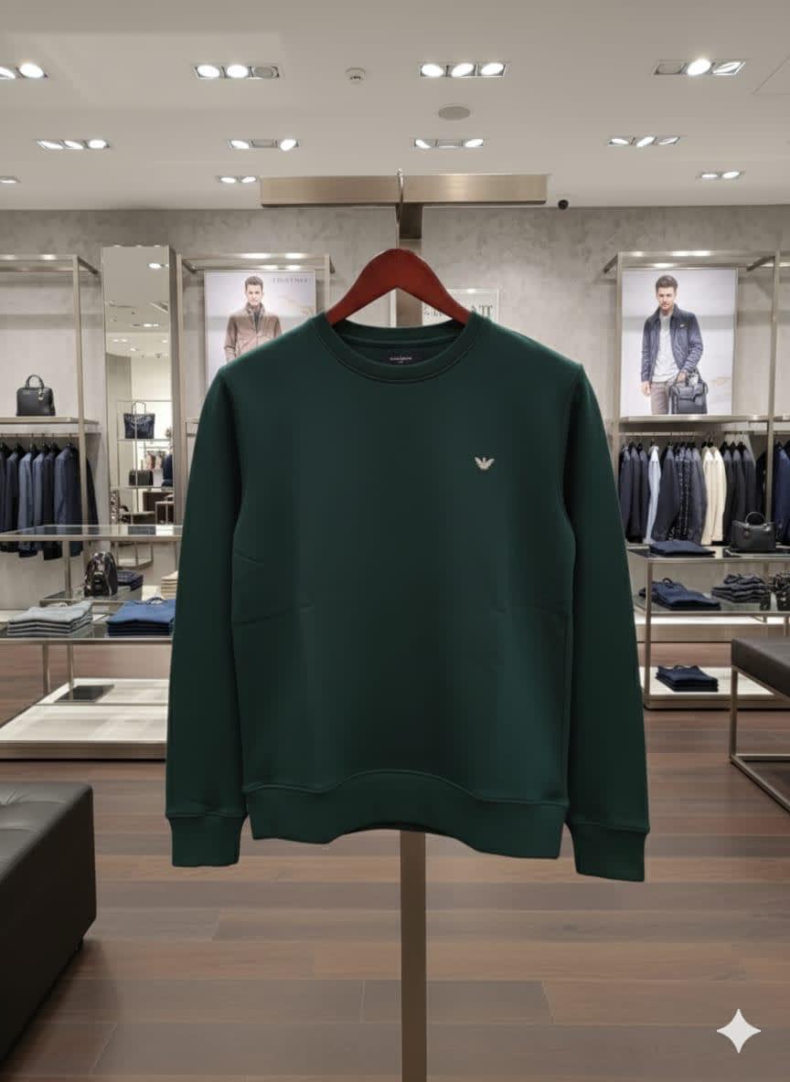 Armani Exchange Green Premium Quality Sweatshirt-1