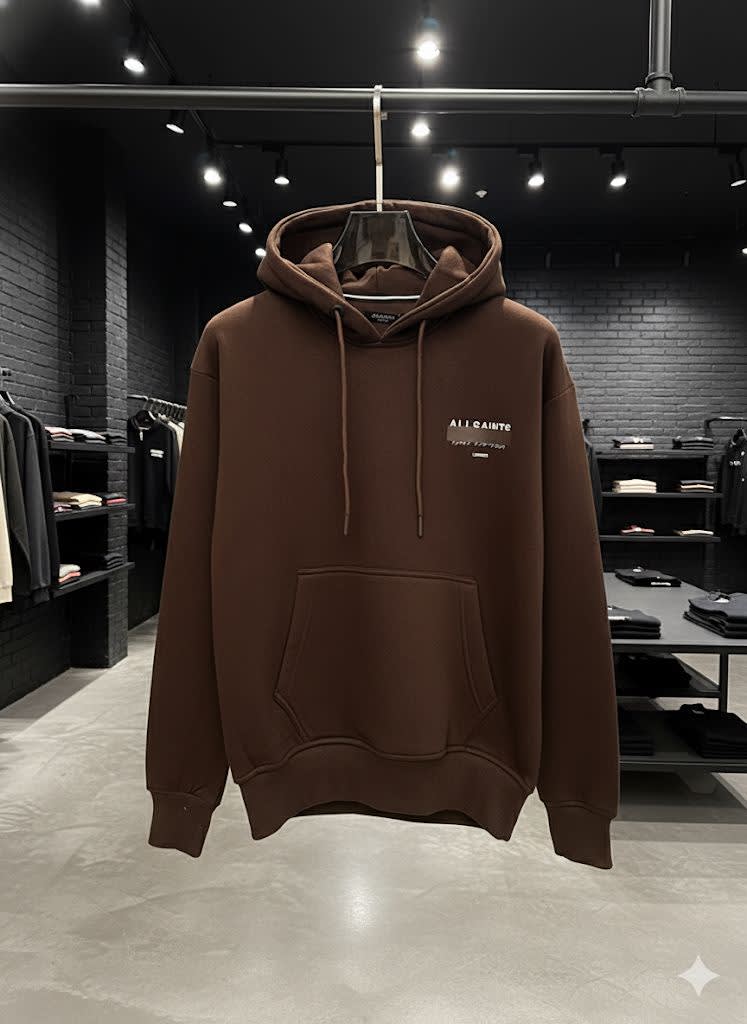 All Saints Brown Premium Quality Hoodie-4