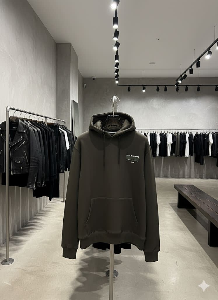 All Saints Black Premium Quality Hoodie-4