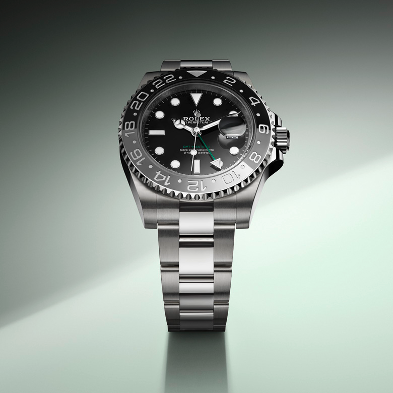 Rolex GMT-Master II Oyster, 40 mm, Oystersteel M126710GRNR-0003-8