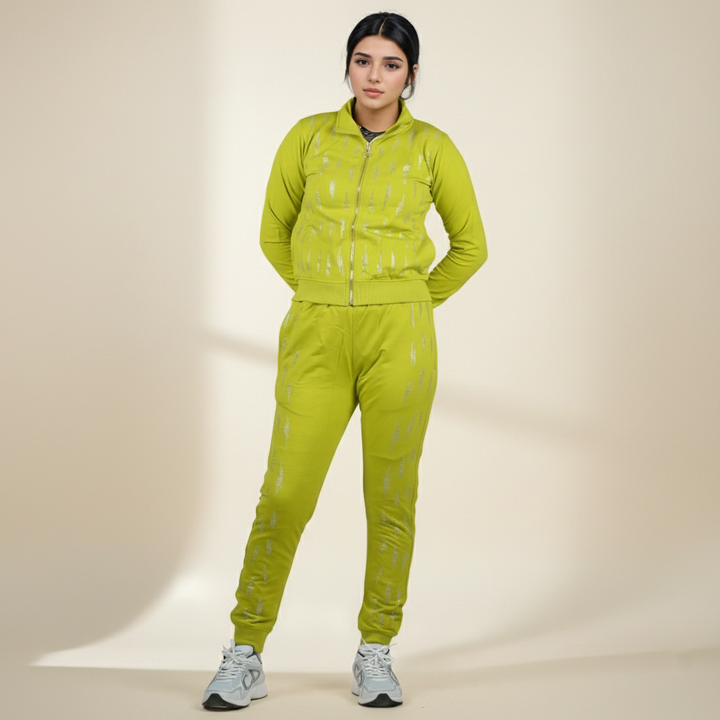 Burberry Mustard Premium Quality Tracksuit-2