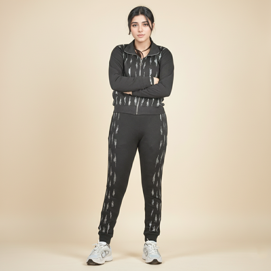 Burberry Black Premium Quality Tracksuit-2