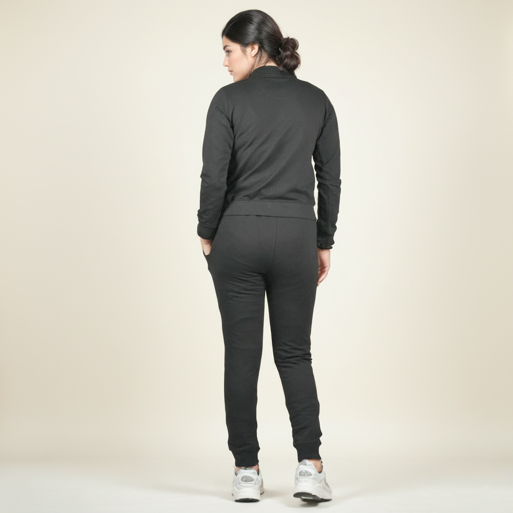 Burberry Black Premium Quality Tracksuit-3