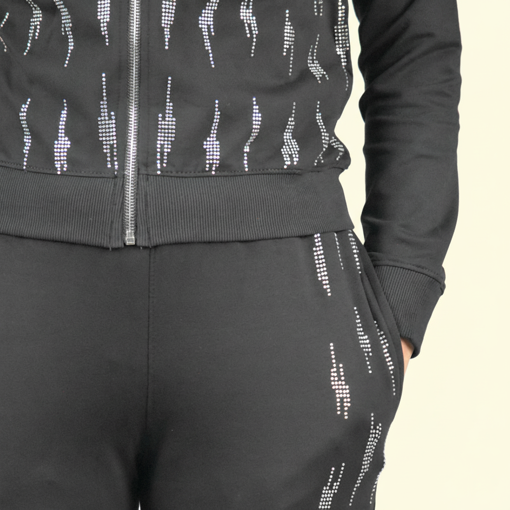 Burberry Black Premium Quality Tracksuit-4