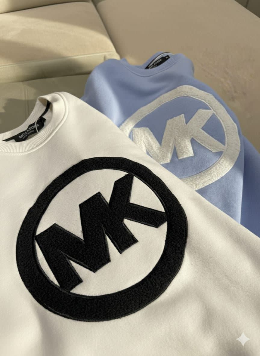 Michael Kors White Premium Quality Cotton Sweatshirt-1