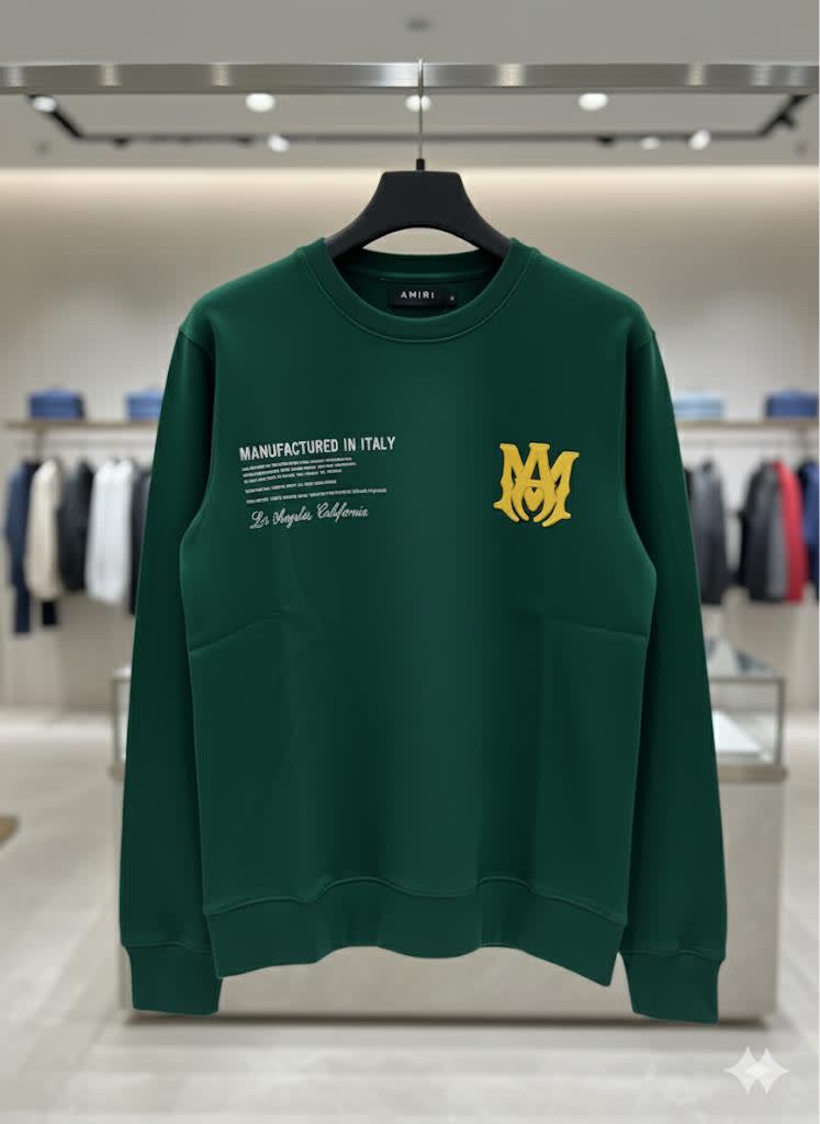 Amiri Green Premium Quality Sweatshirt-2
