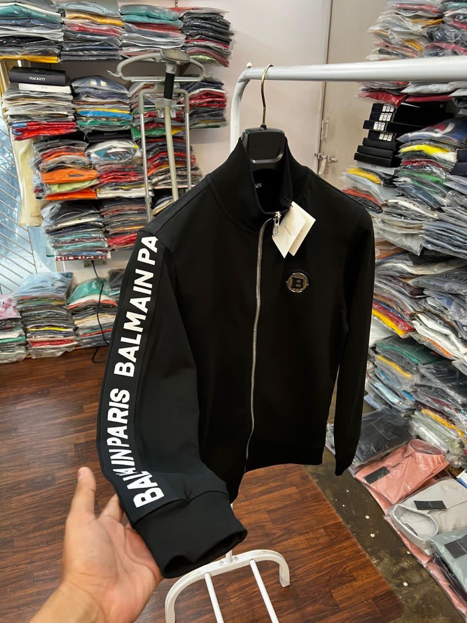 Balmain Black Premium Quality Zipper-5