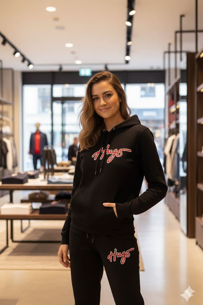 Hugo Boss Black Premium Quality Winter Tracksuit-0