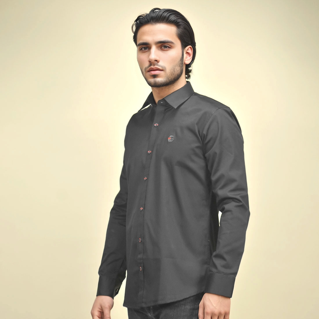 Gucci Embroidered logo Black Premium Luxury Shirt-0