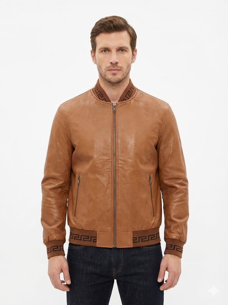 Versace Brown Imported Exclusive Premium Quality Jacket-2