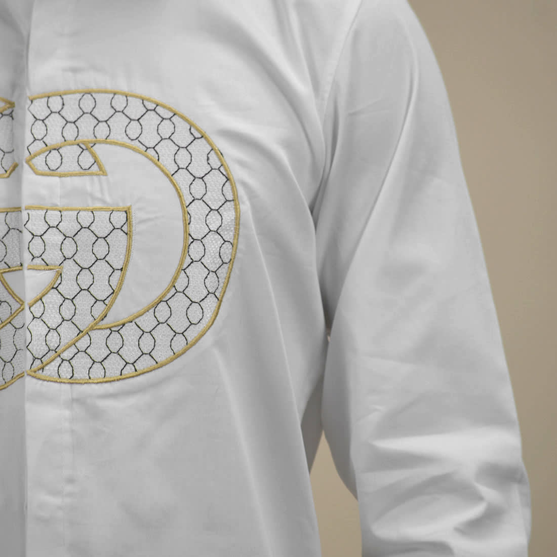 Gucci White Premium Quality Shirt-4