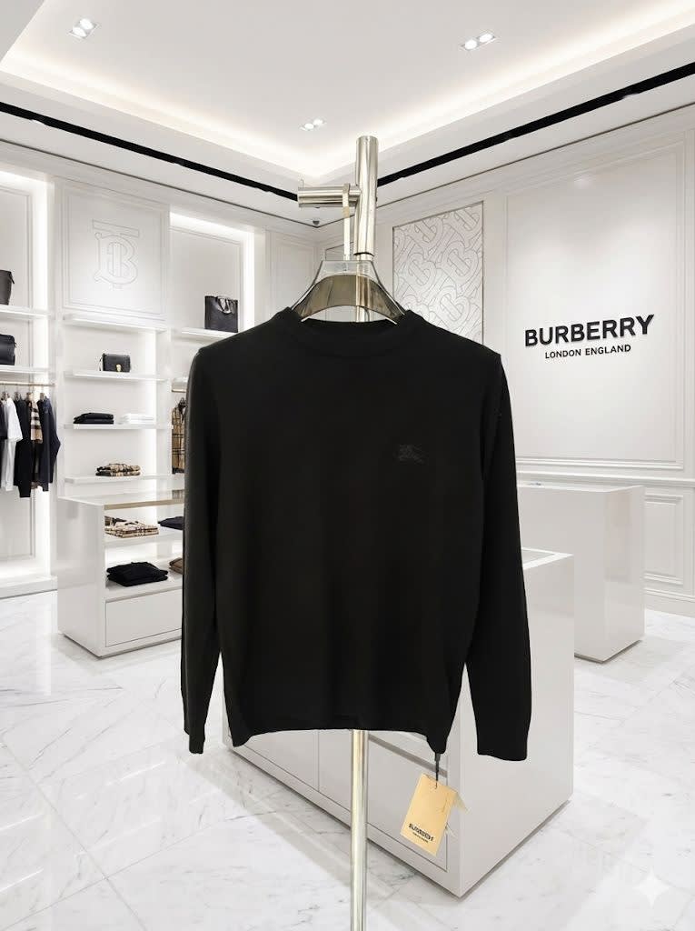 Burberry Black Premium Quality Sweatshirt-1