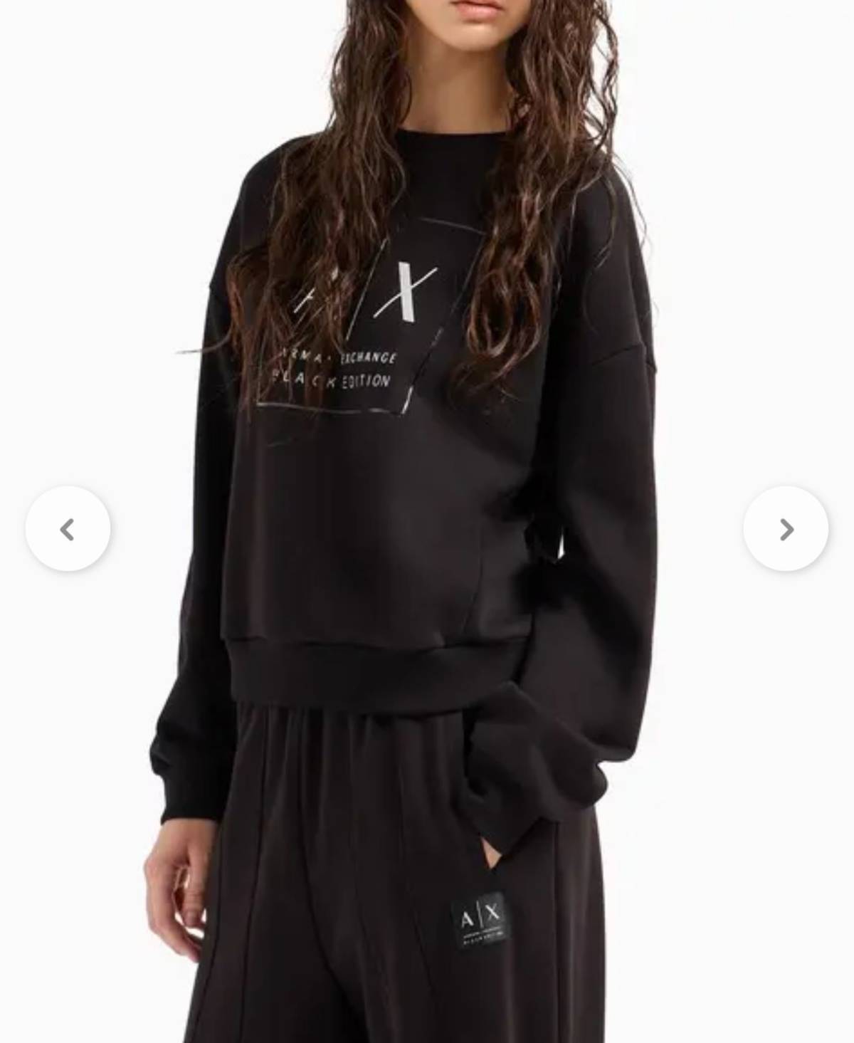 Armani Exchange Black Premium Quality Co-ord Set-0