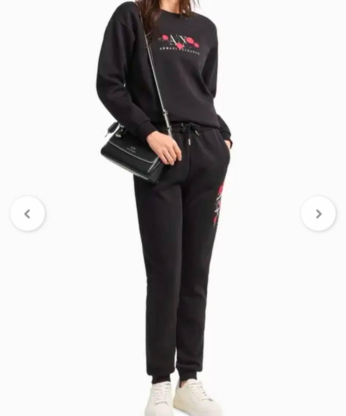 Armani Exchange Black Premium Quality Co-ord Set-1