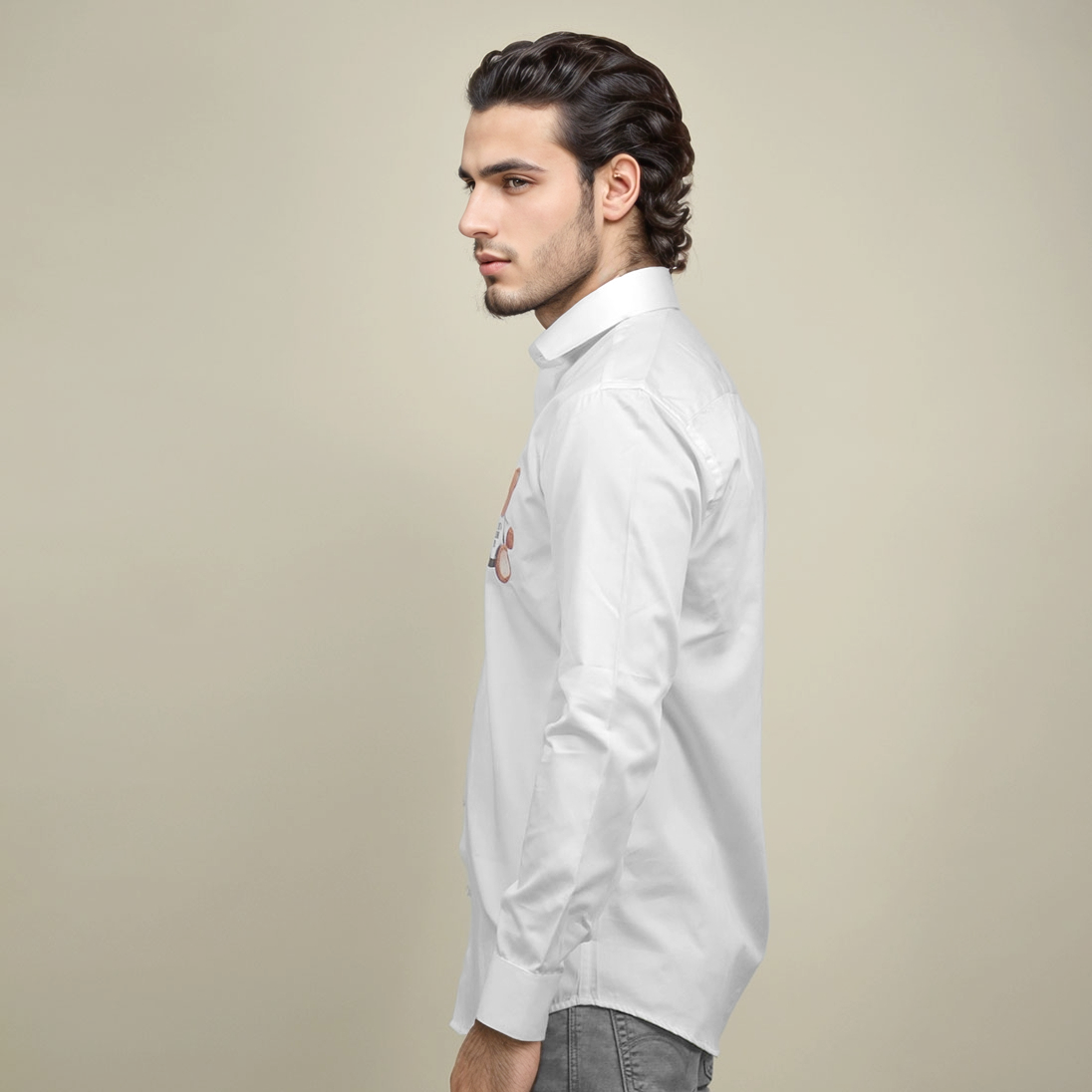 Moschino White Premium Quality Shirt-2