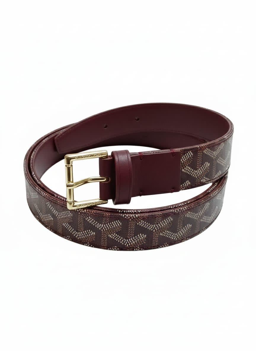 Goyard Wine Premium Quality Belt-0