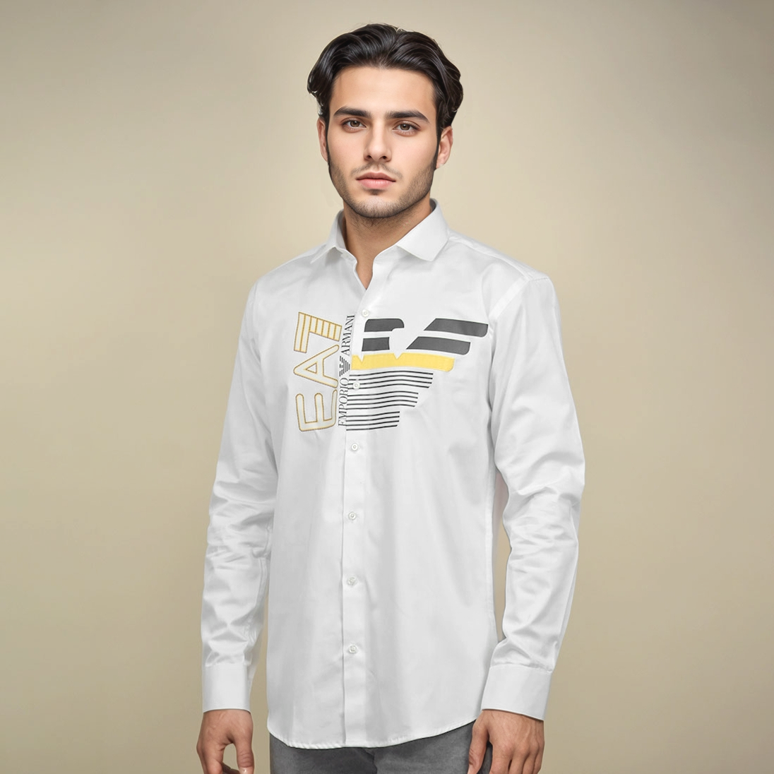 Emporio Armani White Premium Quality Shirt-0