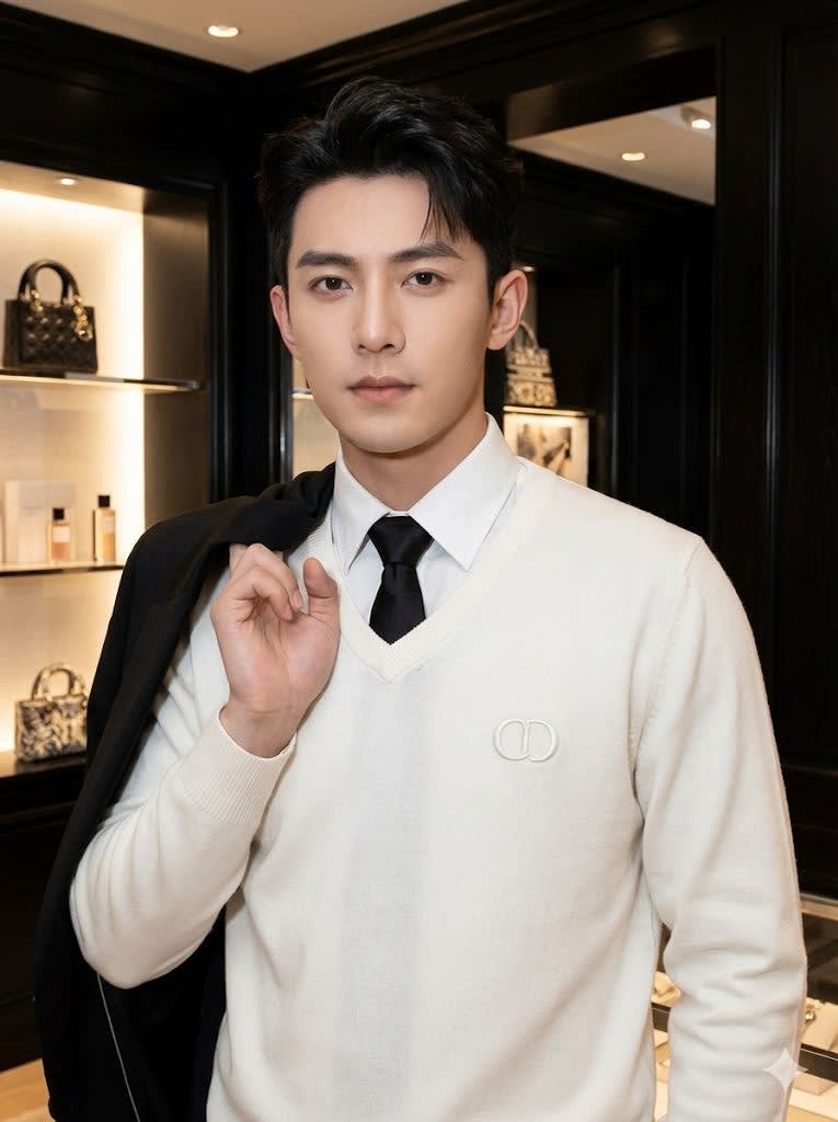 Christian Dior Embroidery White cotton Sweatshirt-0