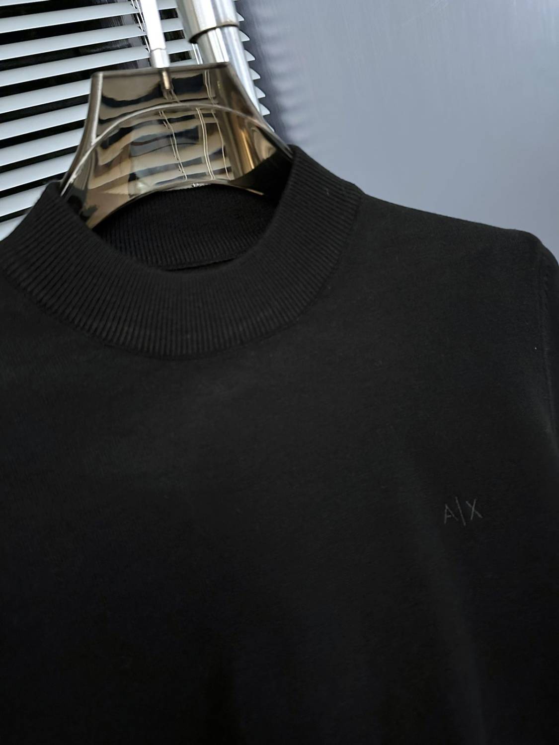 Armani Exchange Black Premium Quality Sweatshirt-1