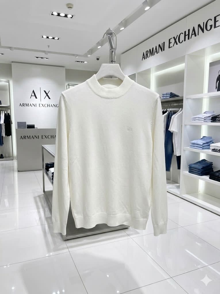 Armani Exchange White Premium Quality Sweatshirt-2