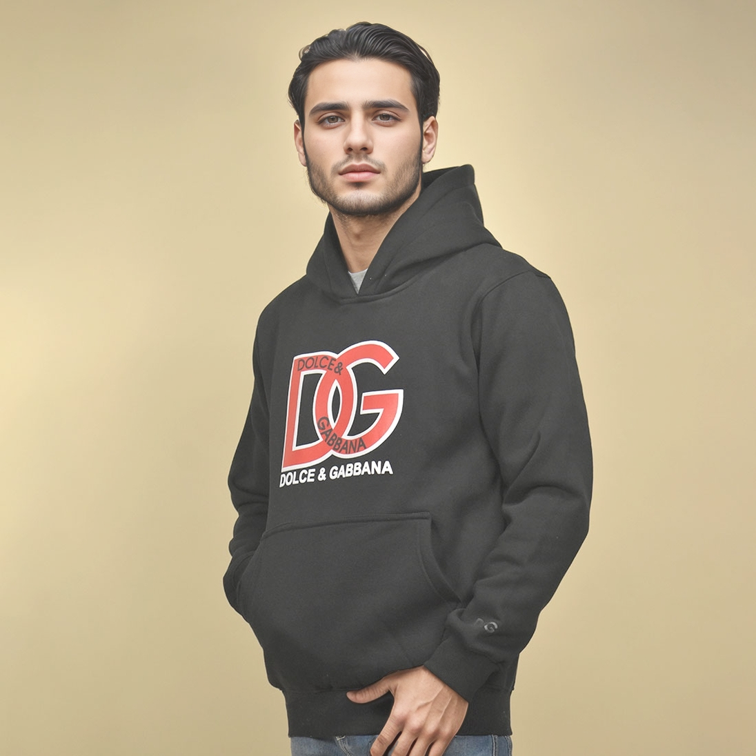 Dolce & Gabbana Black Premium Quality Hoodie-0
