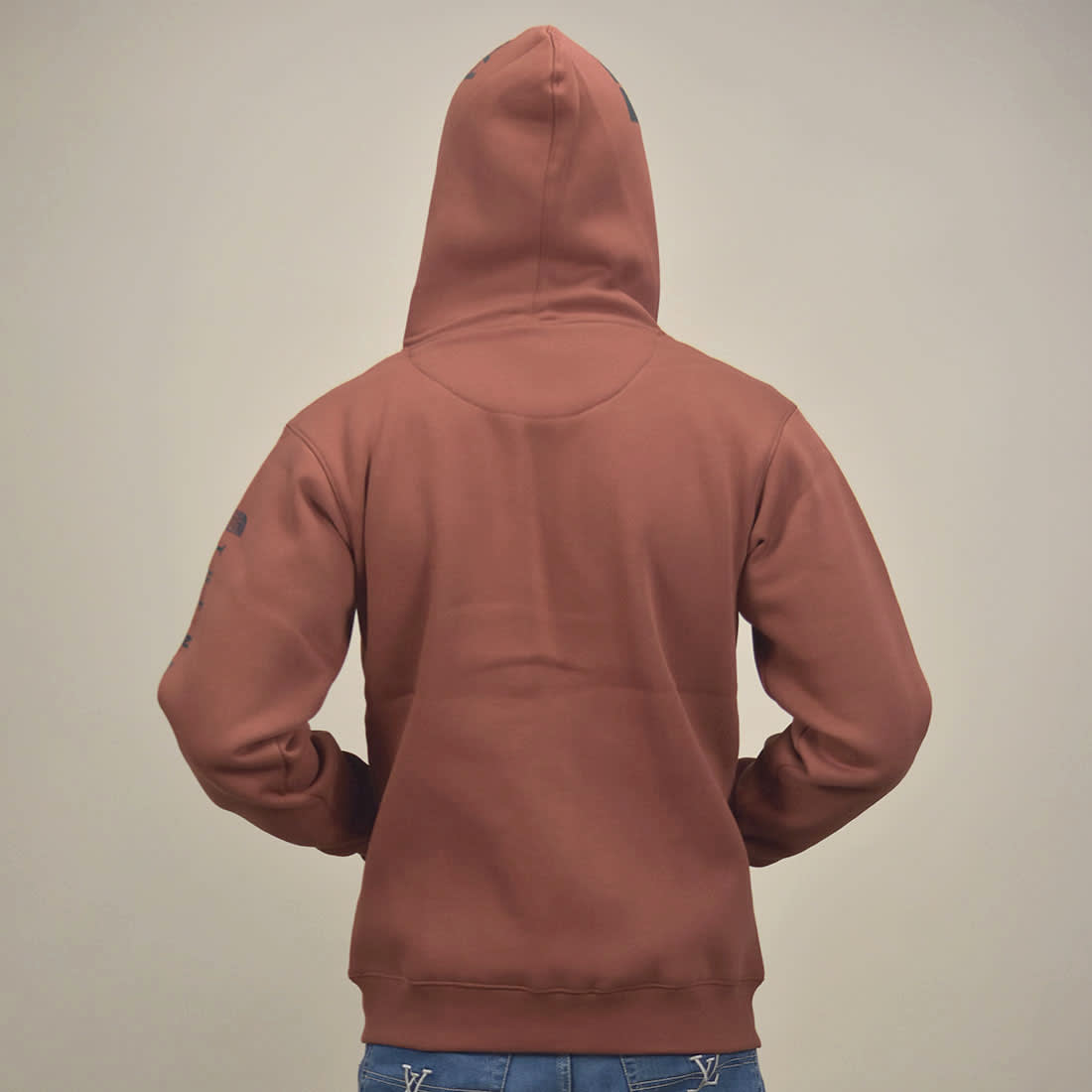 The North Face Dark Brown Premium Quality Hoodie-3