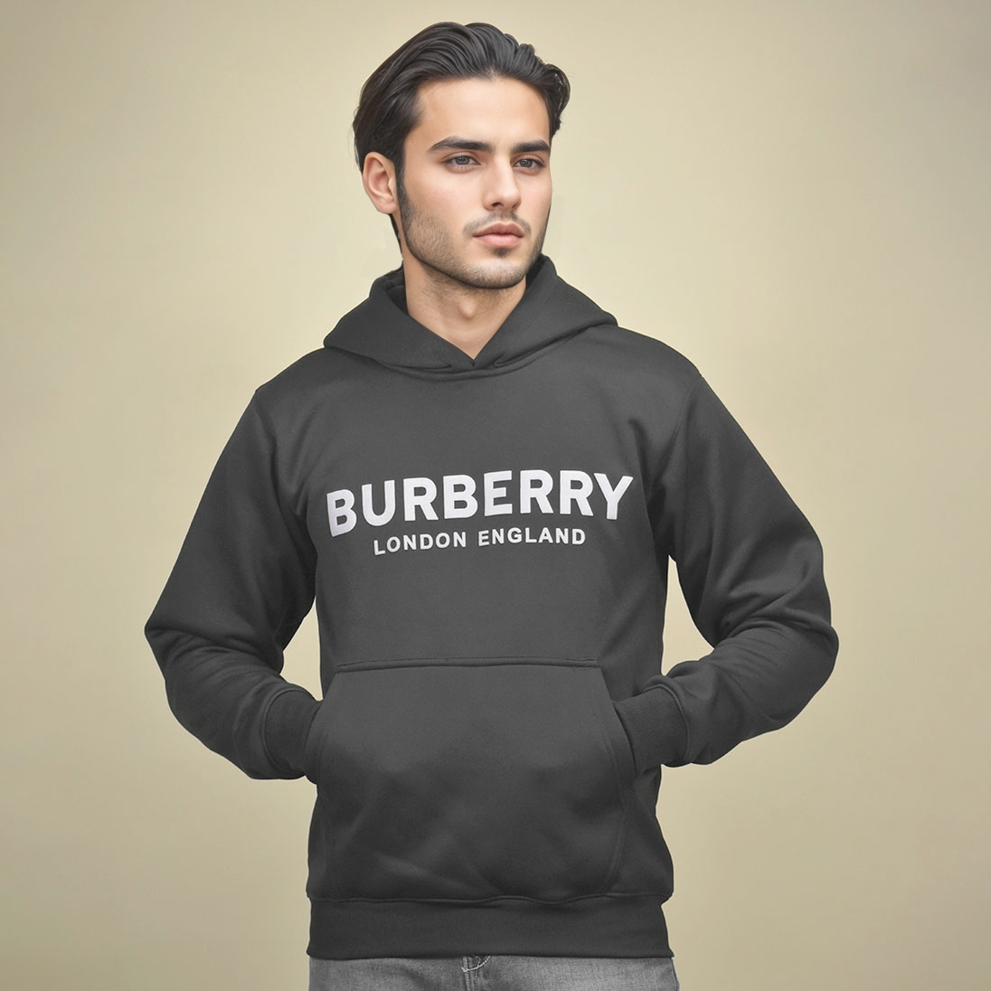 Burberry Black Premium Quality Hoodie-1