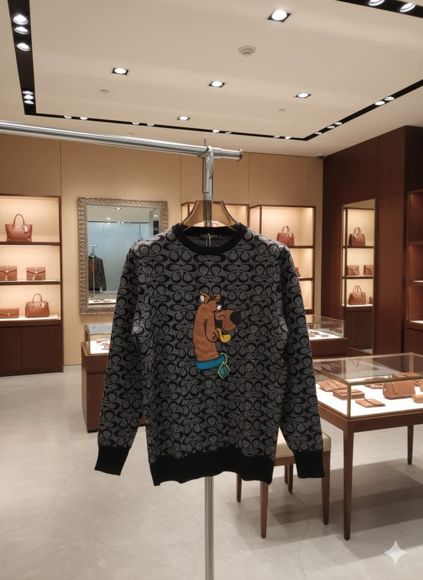 Coach Grey Premium Quality Sweatshirt-6