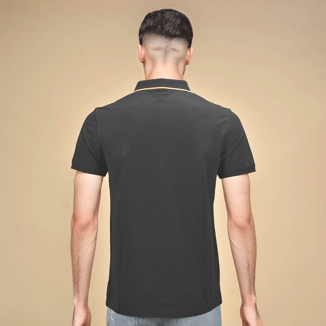 Prada Black Re-Nylon Premium Quality Polo T-shirt-2