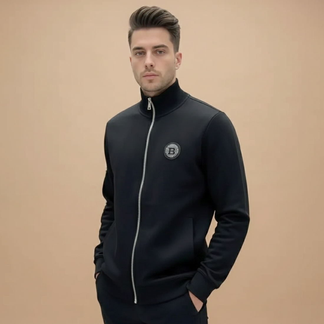 Balmain Black Premium Quality Zipper-0