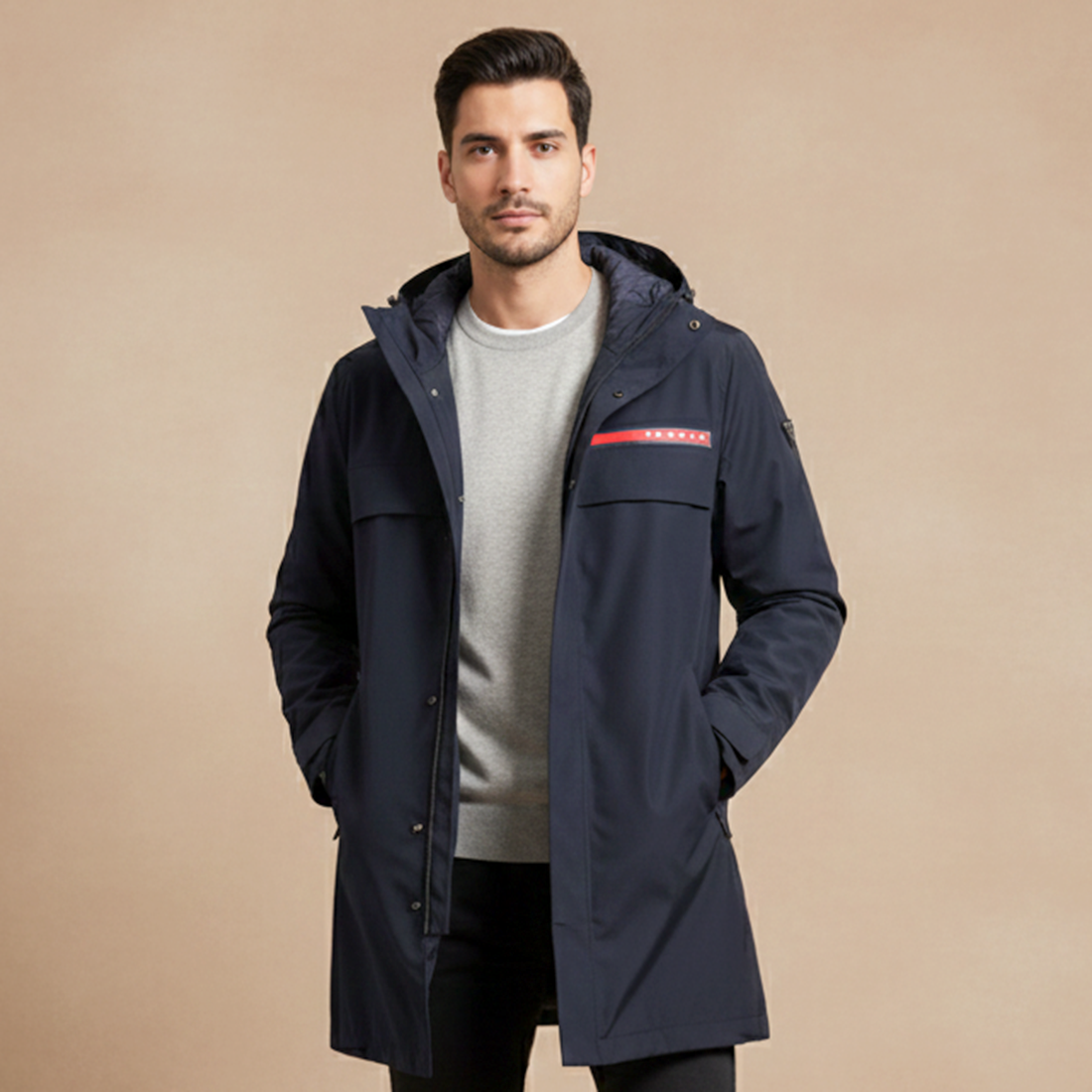 Prada Blue Premium Quality Jacket-0