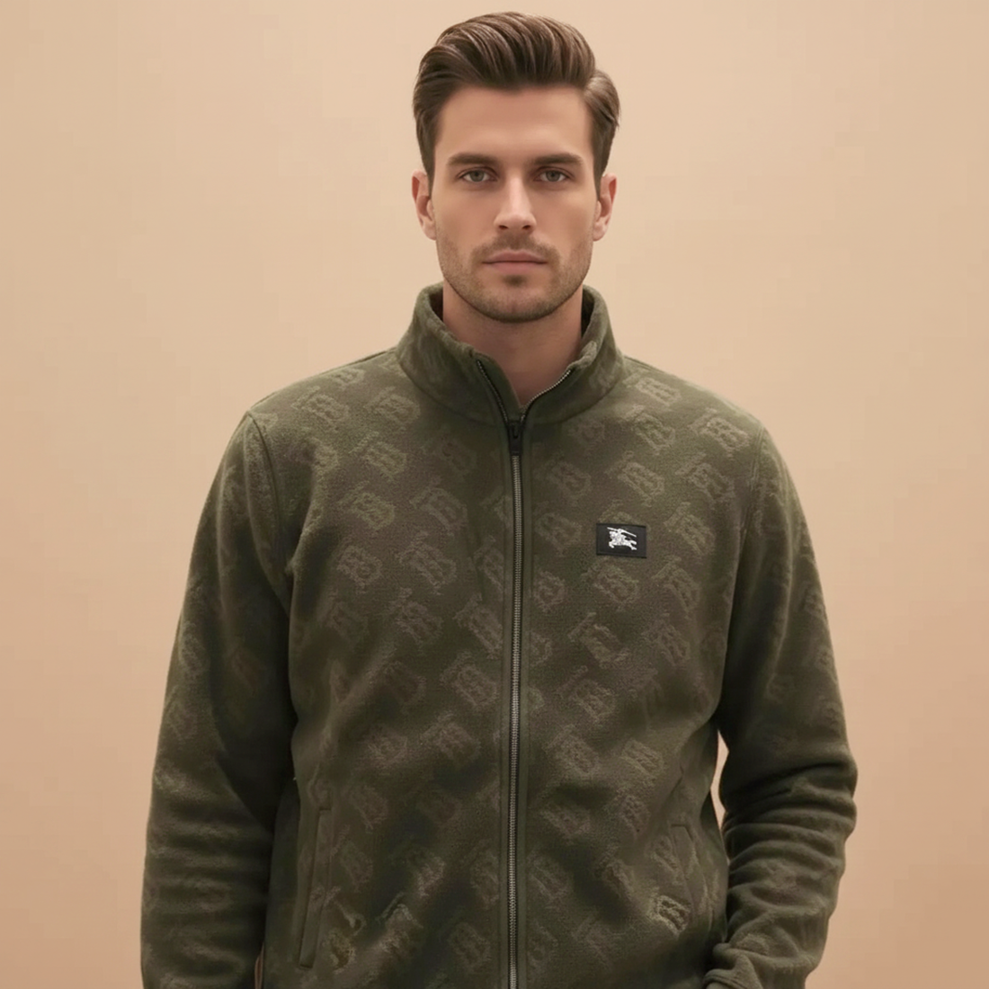 Burberry Dark Brown Premium Quality Jacket-0