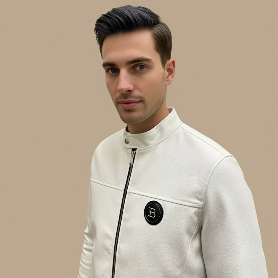 Balmain White Premium Quality Jacket-0
