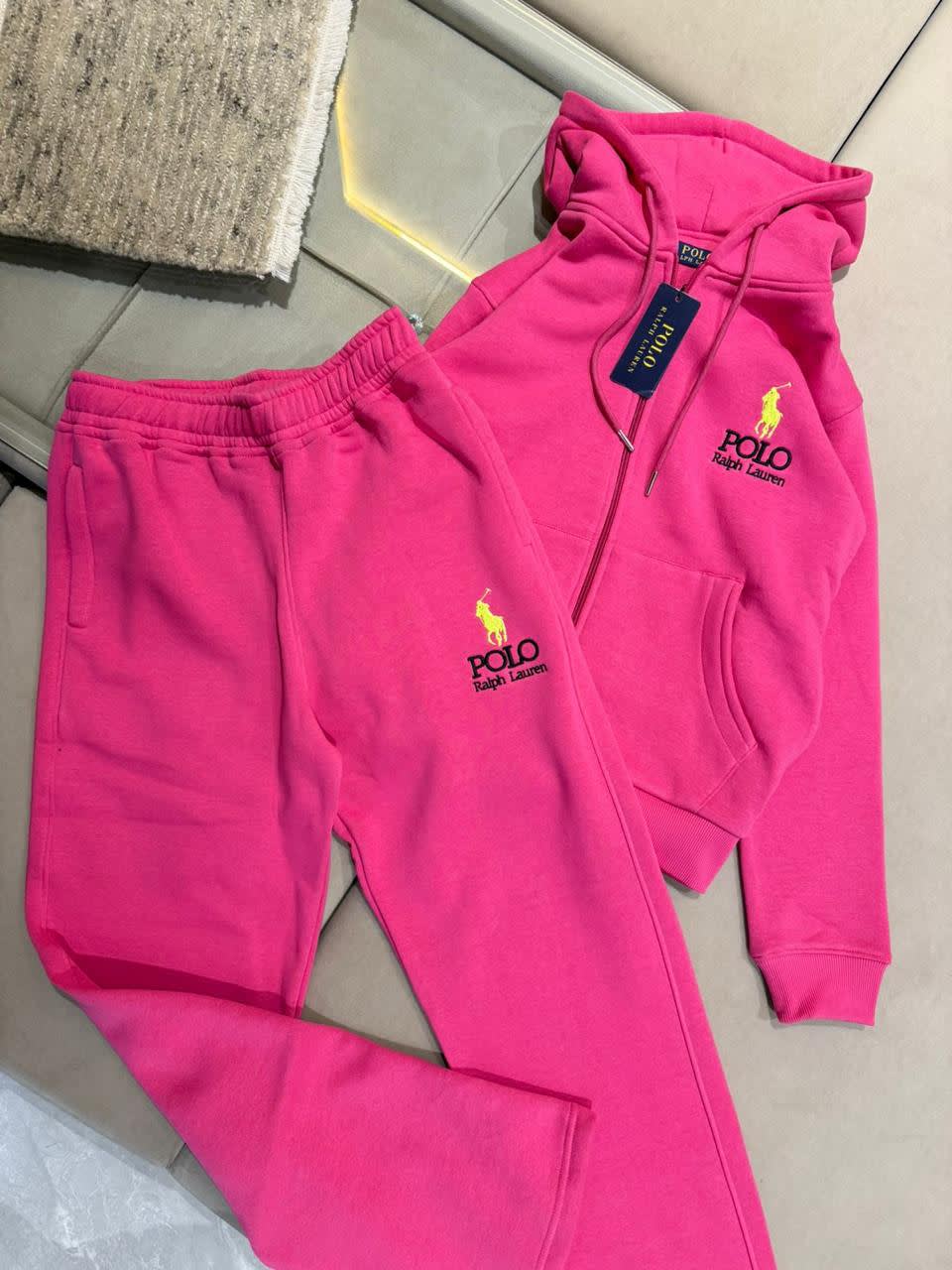 Ralph Lauren Pink Premium Quality Co-ord Set-3