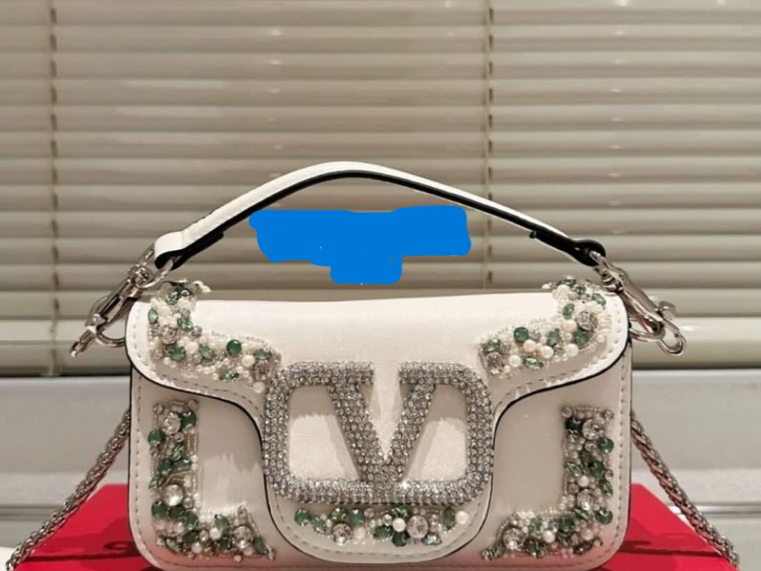 Valentino Garavani White Small Shoulder Bag-0