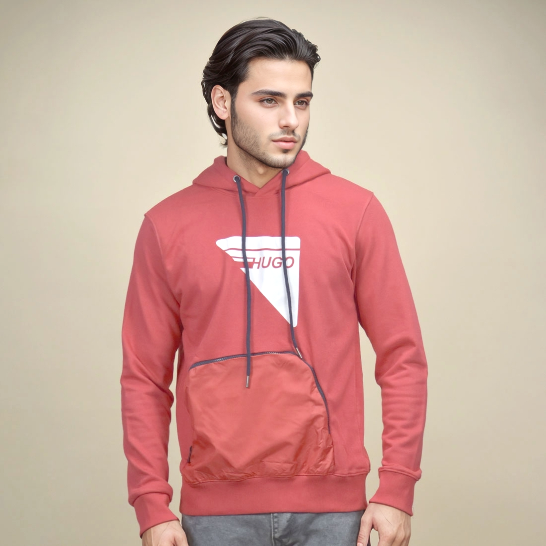 Hugo Boss Red Premium Quality Hoodie-1