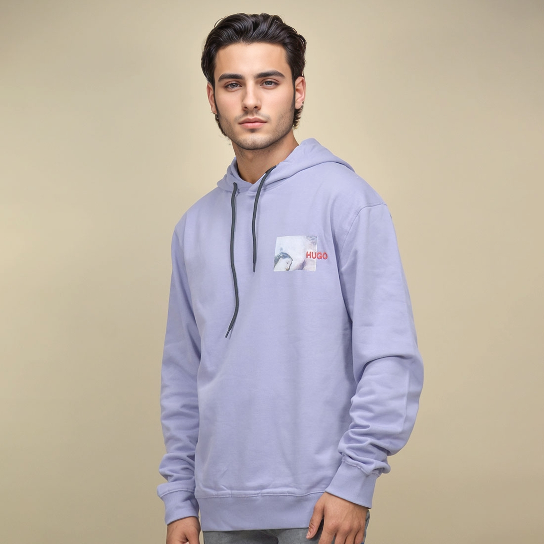 BOSS Purple Premium Quality Hoodie-0