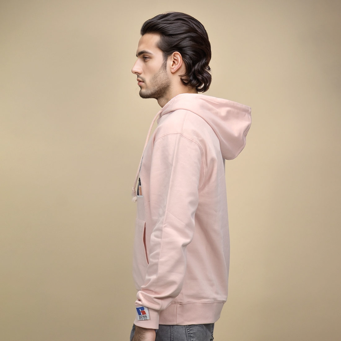 BOSS Pink Premium Quality Hoodie-2
