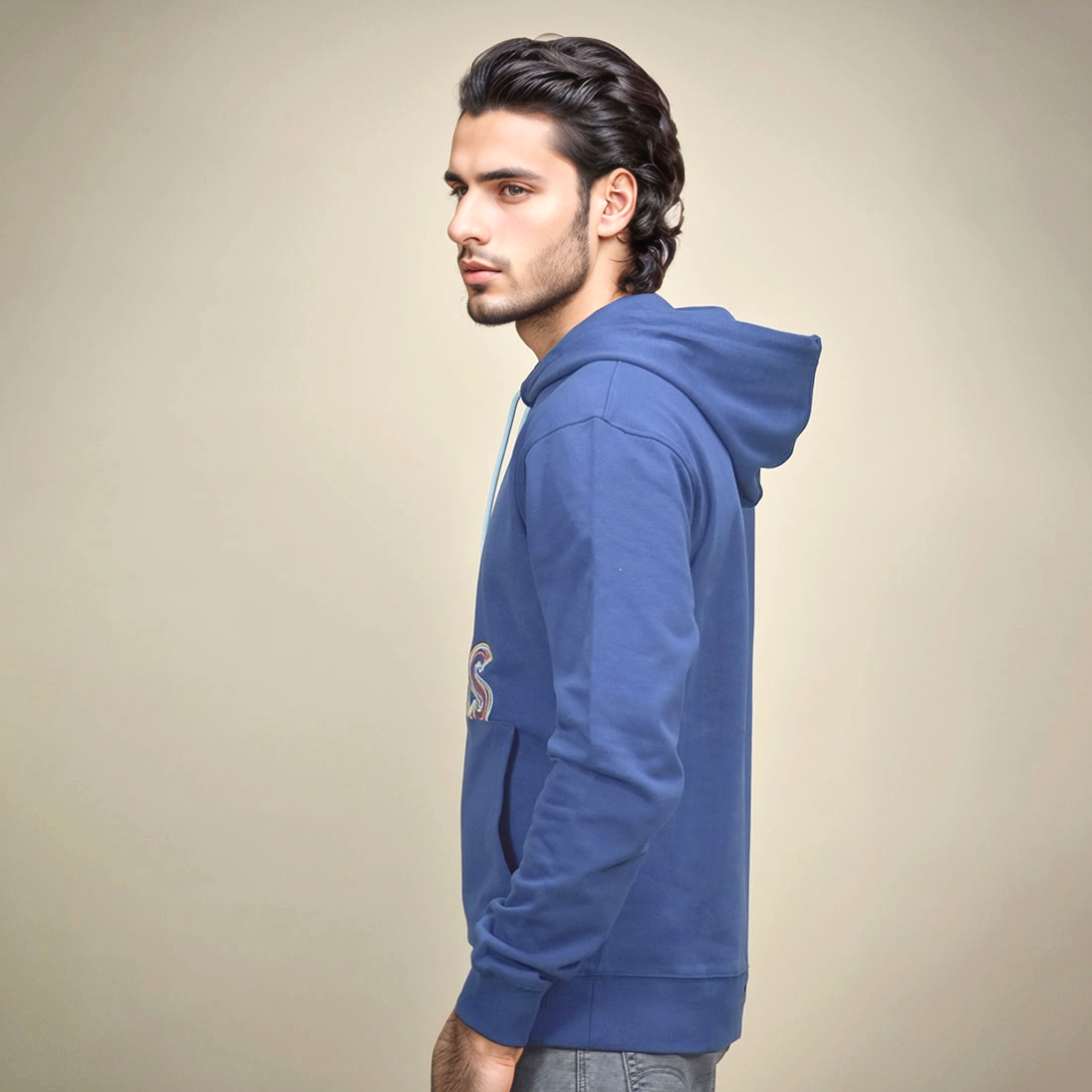 BOSS Blue Premium Quality Hoodie-2